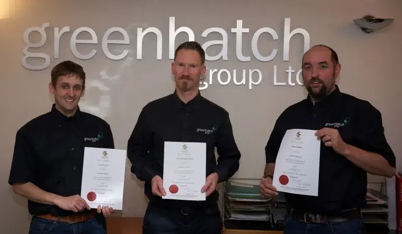 Our Chartered ICES Approved Development Scheme's first successful graduates